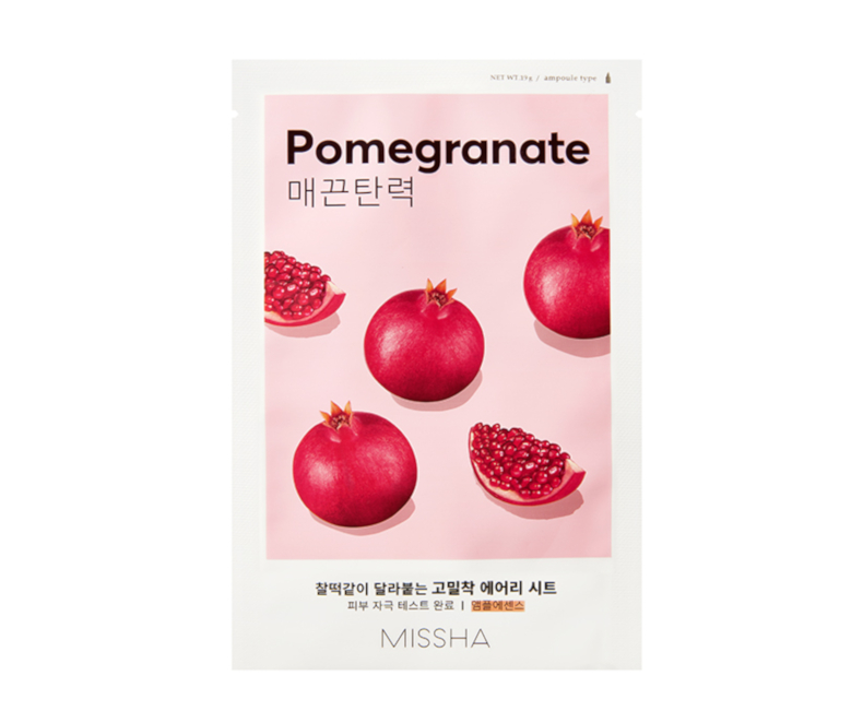Missha Airy Fit Sheet Mask (Pomegranate) - kaukė